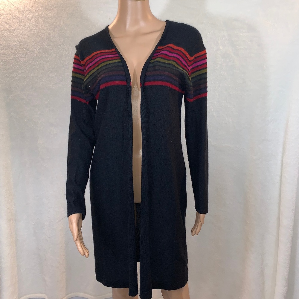 David Warren petites women's maxi cardigan size M